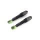 Shock Shaft (8mm) Set w/Alloy ball ends 2Pcs - FRONT GREEN | Rovan Sports